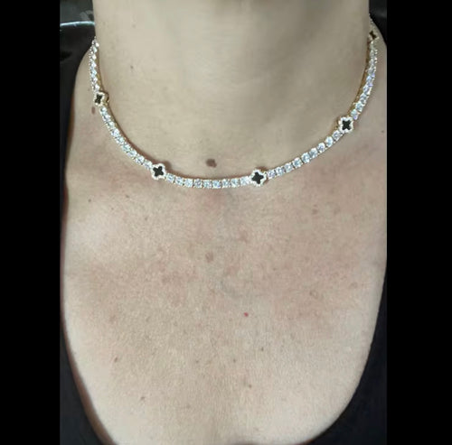 Clover Tennis Choker