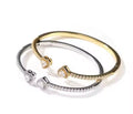 Open heart Bangle