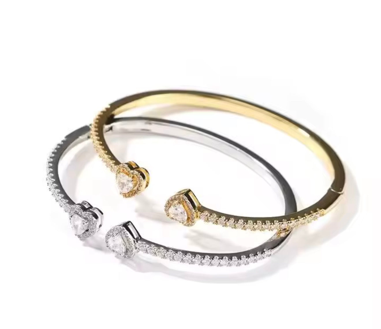 Open heart Bangle