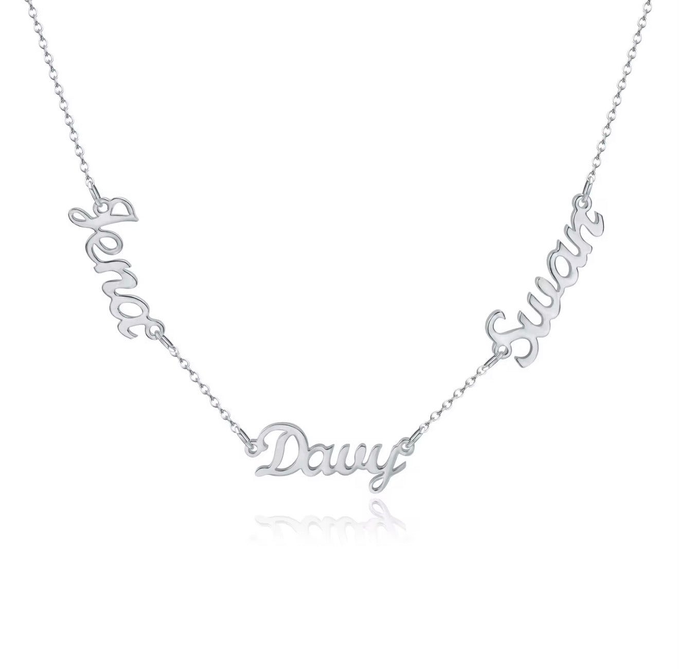 Mothers Multi Name Necklace