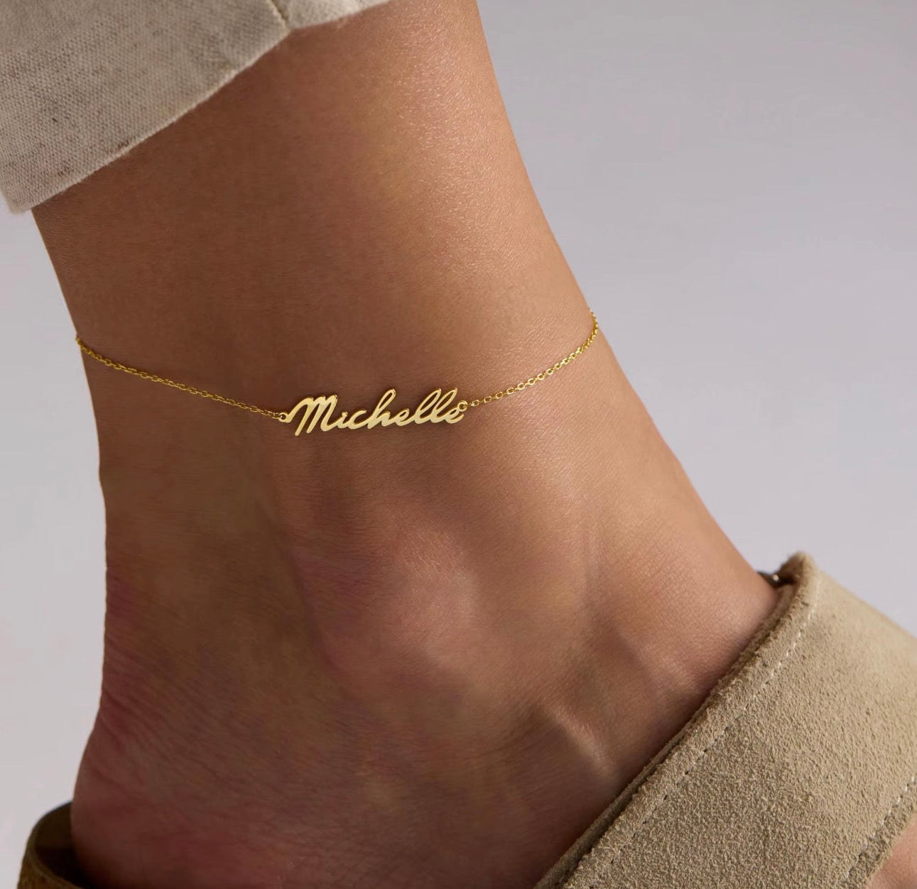 Name Anklet