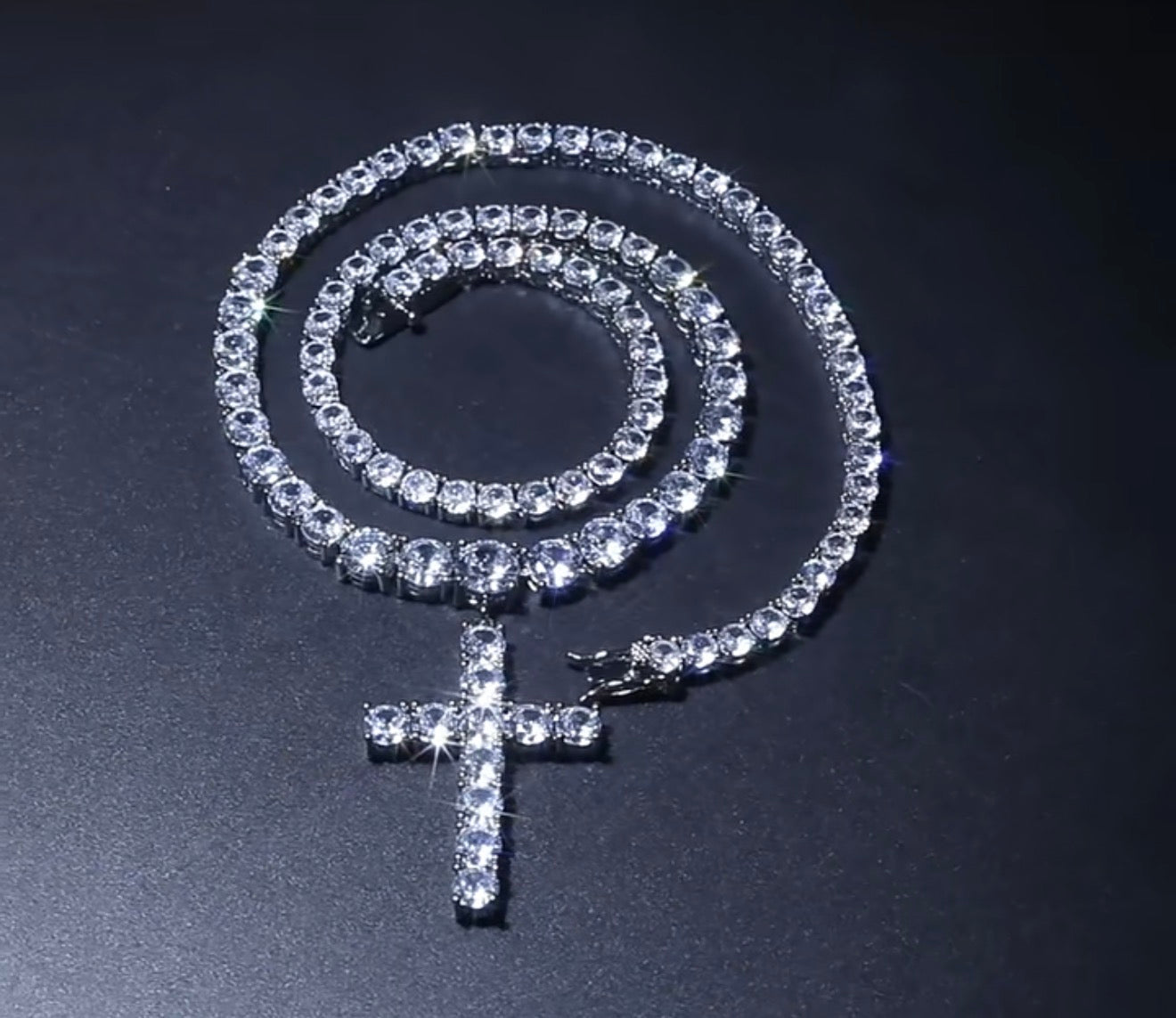 Cross Choker Pendant