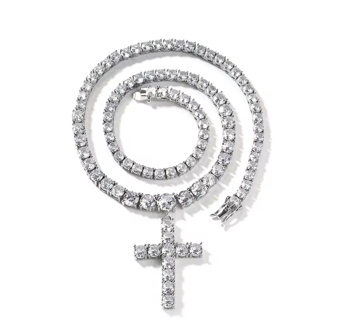 Cross Choker Pendant