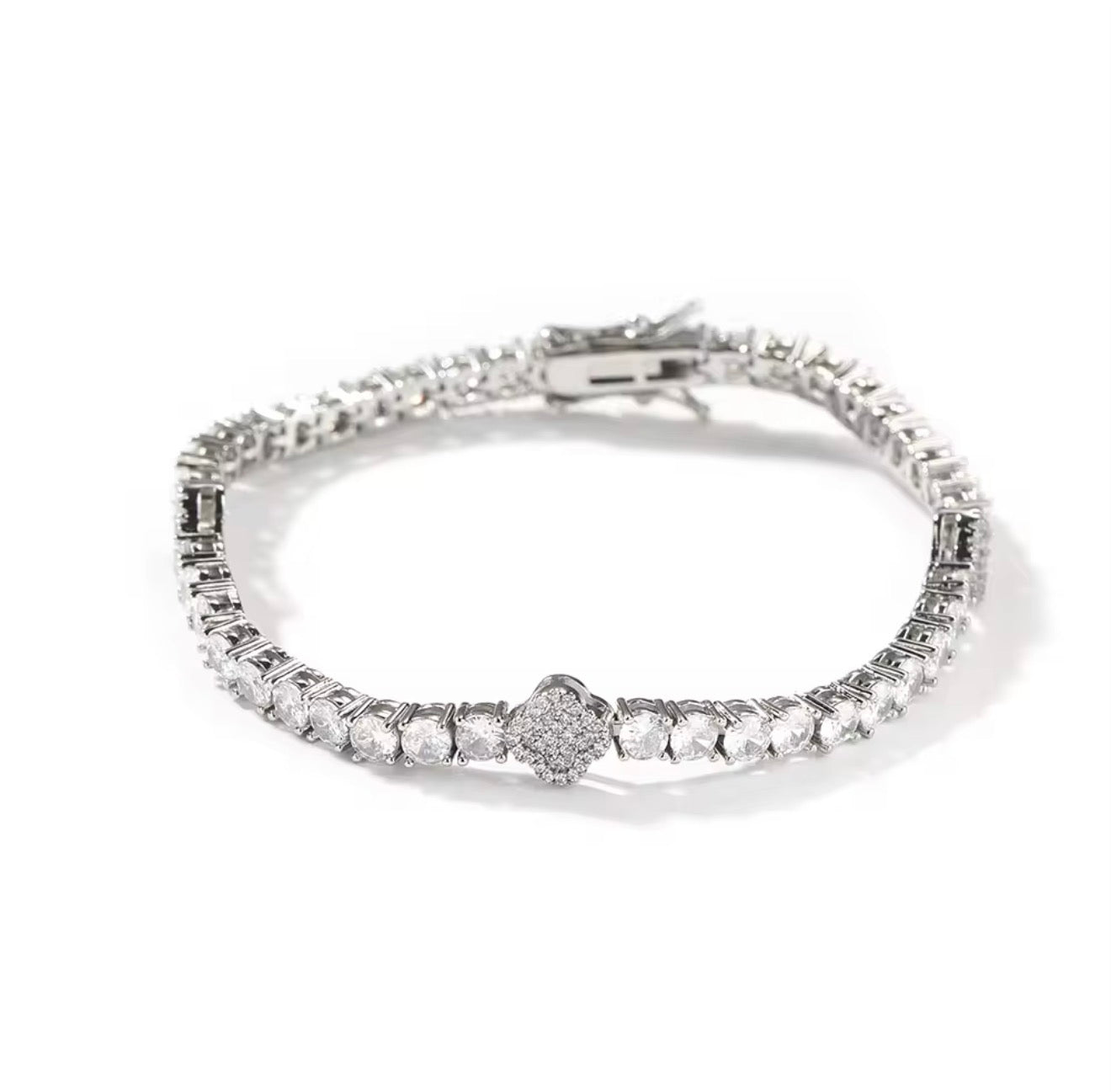 Clover Tennis Bracelet