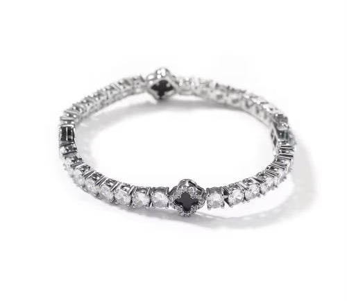 Clover Tennis Bracelet