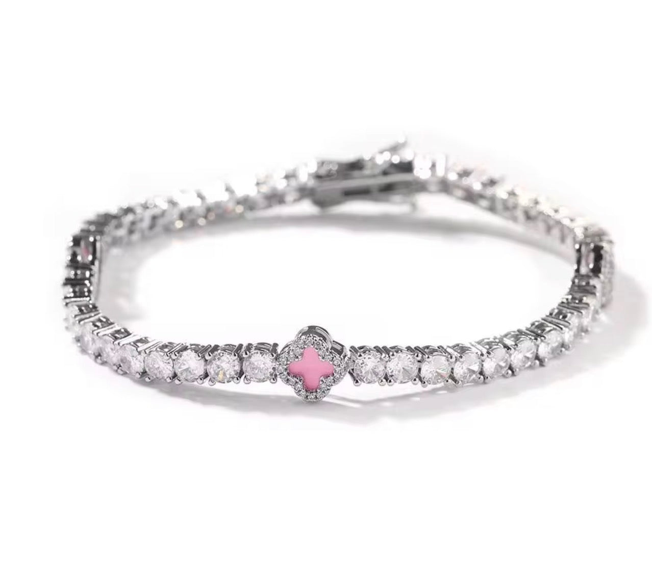 Clover Tennis Bracelet