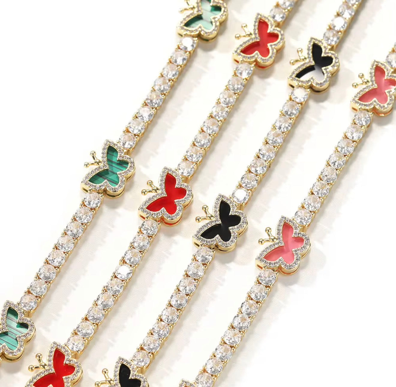 Butterfly Tennis Bracelet