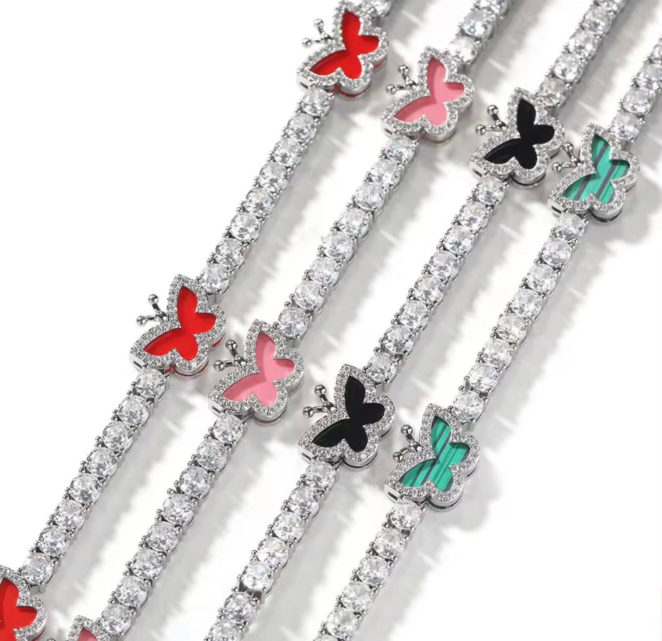 Butterfly Tennis Bracelet