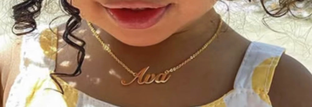 Baby Name Necklace
