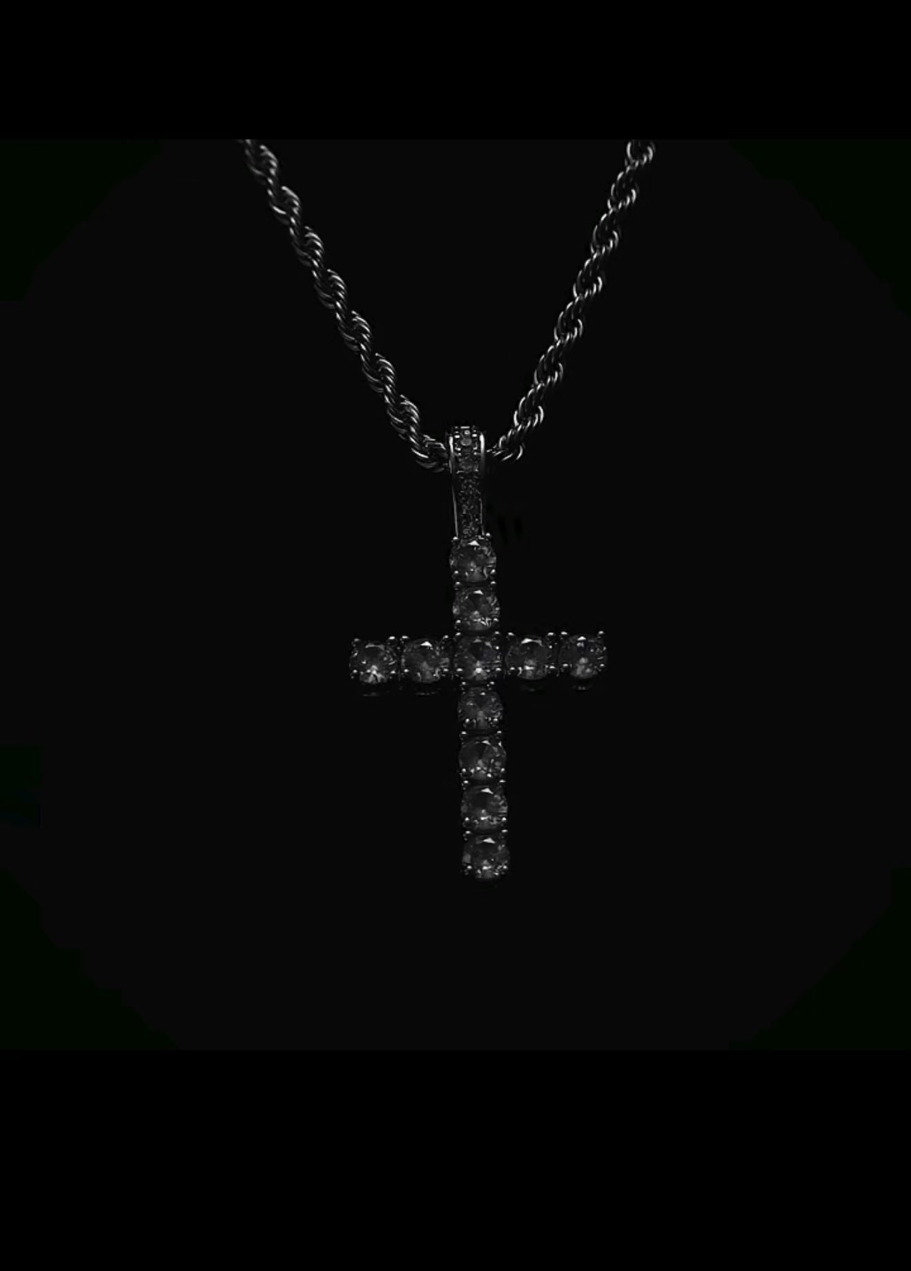 Cross Rope Necklace